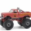 ModelToyCars Kings Of Crunch 1968 Chevy K-10 Monster Truck, Superwrecker - Greenlight 49080A - 1/64 Diecast Car