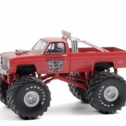 ModelToyCars Kings Of Crunch 1984 Chevy Silverado Monster Truck, Samson I - Greenlight 49080E - 1/64 Diecast Car