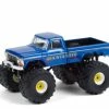 1979 Ford F-250 Monster Truck - West Virginia Mountaineer, Blue - Greenlight 1/64 Diecast Car