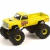 1987 Chevy Silverado Monster Truck, Mad Crusher - Greenlight 49100C- 1/64 Scale Diecast Car
