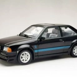 1984 Ford Escort RS Turbo, Black - Sun Star 4964BK - 1/18 Scale Diecast Model Toy Car