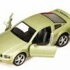 2006 Ford Mustang GT, Green - Kinsmart 5091D - 1/38 Scale Diecast Model Toy Car