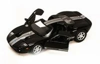 Ford GT, Black - Kinsmart 5092D - 1/36 Scale Diecast Model Toy Car (Brand New, But NOT IN BOX)