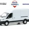 ModelToyCars 2015 Ford Transit LWB High Roof Van, Oxford White - Greenlight 53010A/48 - 1/64 Scale Diecast Car