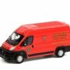 Anaheim Fire & Rescue Services Division 2018 Dodge Ram ProMaster 2500 Cargo High Roof Van, Red - Greenlight 53030D/48 - 1/64 Scale Diecast Model Toy Car