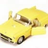 1955 Ford Thunderbird, Yellow - Kinsmart 5319D - 1/36 Scale Diecast Car (Brand New, But NOT IN BOX)