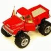 1955 Chevy Stepside Pickup Truck W/Rubber Big Wheel, Red - Kinsmart 5330DB - 1/32 Scale Diecast Car