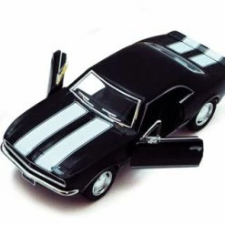 1967 Chevy Camaro Z/28, Black - Kinsmart 5341D - 1/37 Scale Diecast Model Toy Car (Brand New, But NOT IN BOX)