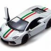 Lamborghini Aventador LP700-4 Hard Top, White - Kinsmart 5355DF - 1/38 Scale Diecast Model Replica (Brand New, But NOT IN BOX)