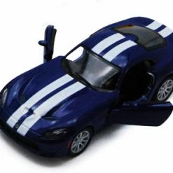 2013 Dodge SRT Viper GTS, Blue - Kinsmart 5363DF- 1/36 Scale Diecast Car (New, But NO BOX))