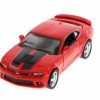 Kinsmart 2014 Chevrolet Camaro, Red - 5383DF - 1/38 Scale Diecast Model Toy Car (Brand New, But NOT IN BOX)
