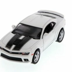 2014 Chevrolet Camaro, White - Kinsmart 5383DF - 1/38 Scale Diecast Car (Brand New, But NOT IN BOX)