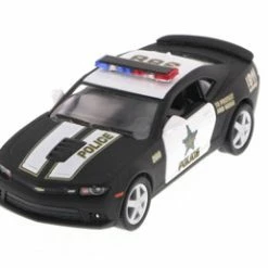 2014 Chevy Camaro Police, Black - Kinsmart 5383DP - 1/38 Diecast Car (Brand New, But NOT IN BOX)