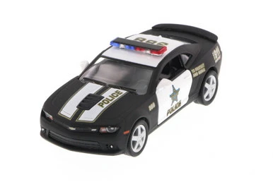 2014 Chevy Camaro Police, Black - Kinsmart 5383DP - 1/38 Diecast Car (Brand New, But NOT IN BOX)