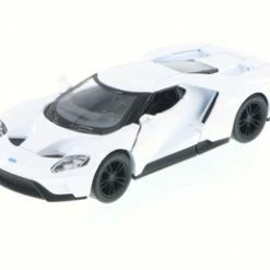 2017 Ford GT, White - Kinsmart 5391D - 1/38 Scale Diecast Model Toy Car (Brand New, But NOT IN BOX)