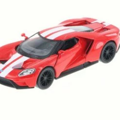 2017 Ford GT, Red - Kinsmart 5391DF - 1/38 Scale Diecast Model Toy Car (Brand New, But NOT IN BOX)