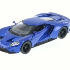 2017 Ford GT, Blue - Kinsmart 5391D - 1/38 Scale Diecast Model Toy Car (Brand New, But NOT IN BOX)