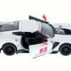 Chevy Corvette C7 Race Car #3, White W/ Decals - Kinsmart 5397D - 1/36 Scale Diecast Model Toy Car
