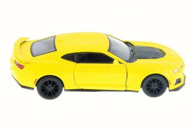 2017 Chevrolet Camaro ZL1, Yellow - Kinsmart 5399D - 1/38 Scale Diecast Model Toy Car