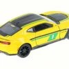 2017 Chevrolet Camaro ZL1 #1 With Decals, Yellow - Kinsmart 5399DF - 1/38 Scale Diecast Car