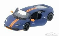 Lamborghini Huracan LP610-4 Avio, Blue - Kinsmart 5401D - 1/36 Scale Diecast Model Toy Car