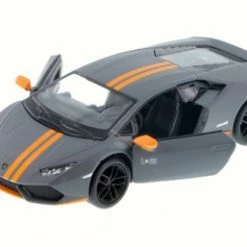 Lamborghini Huracan LP610-4 Avio, Pewter - Kinsmart 5401D - 1/36 Scale Diecast Model Toy Car