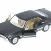 1967 Chevy Impala Hard Top, Black - Kinsmart 5418D - 1/43 Scale Diecast Model Toy Car