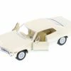 1967 Chevy Impala Hard Top, White - Kinsmart 5418D - 1/43 Scale Diecast Model Toy Car