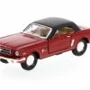 Showcasts 1965 Ford Mustang Soft Top, Red - Superior 5719 - 1/34 Scale Diecast Model Car
