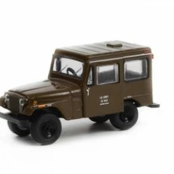 1970 Jeep DJ-5 U.S. Army, Dark Olive Green - Greenlight 61010C/48 - 1/64 Scale Diecast Car