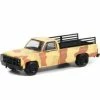 1987 Chevy M1008 CUCV W/ Seats, Desert Camouflage Tan - Greenlight 61010F 1/64 Scale Diecast Car