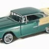 Motor Max 1955 Chevy Bel Air, Green - Motormax 73229 - 1/24 Scale Diecast Model Toy Car