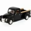 1940 Ford Pick Up Truck, Black - Motor Max 73234AC - 1/24 Scale Diecast Model Toy Car