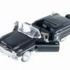 1958 Chevrolet Impala Convertible, Black - Motor Max 73267AC/BK - 1/24 Scale Diecast Model Toy Car