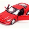 2005 Chevy Corvette C6, Red - Motor Max 73270AC - 1/24 Scale Diecast Model Toy Car