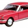 Motor Max 1964 1/2 Ford Mustang, Red - 73273 - 1/24 Scale Diecast Model Toy Car (Brand New, But NOT IN BOX)