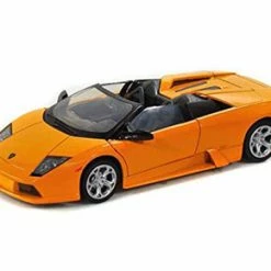 Motor Max Lamborghini Murcielago Roadster, Orange - Showcasts 73316 - 1/24 Scale Diecast Model Toy Car