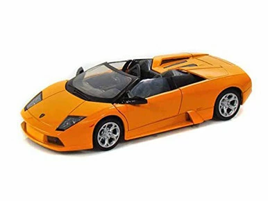Motor Max Lamborghini Murcielago Roadster, Orange - Showcasts 73316 - 1/24 Scale Diecast Model Toy Car