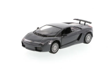 Motor Max Lamborghini Gallardo Superleggera, Gray - Showcasts 73346 - 1/24 Diecast Car (New, But NO BOX)