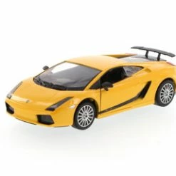 Motor Max Lamborghini Gallardo Superleggera, Yellow - Motormax 73346 - 1/24 Scale Diecast Model Toy Car