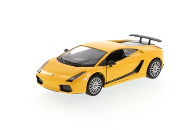 Motor Max Lamborghini Gallardo Superleggera, Yellow - Motormax 73346 - 1/24 Scale Diecast Model Toy Car