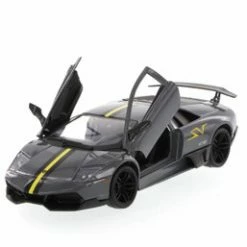 Motor Max Lamborghini Murcielago LP670-4 SV Hard Top, Dark Gray - Motormax 73350SV/6 - 1/24 Scale Diecast Car