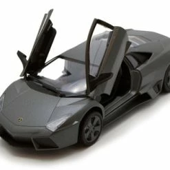 Motor Max Lamborghini Reventon, Grey - Showcasts 73364 - 1/24 Scale Diecast Car (Brand New, But NOT IN BOX)