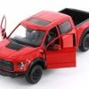 2017 Ford F-150 Raptor, Red - Showcasts 79344/16D - 1/27 Scale Diecast Model Toy Car