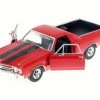 1970 Chevy El Camino SS 396, Red - Motor Max 79347AC/R - 1/24 Scale Diecast Model Toy Car
