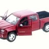 2017 Chevy Silverado 1500 LT Z71 Crew Cab Pick-Up Truck, Red - Motor Max 79348 - 1/24 Diecast Car