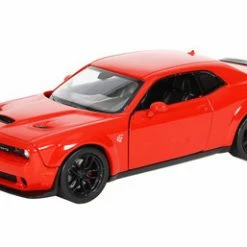 2018 Dodge Challenger SRT Hellcat Widebody, Red - Motor Max 79350R - 1/24 Scale Diecast Car