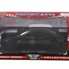 Motor Max 2018 Dodge Challenger SRT Hellcat Widebody, Black With White - Motormax 79350BK - 1/24 Diecast Car