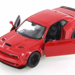 2018 Dodge Challenger SRT Hellcat Widebody Hardtop, Red - Showcasts 79350/16D - 1/24 Diecast Car