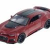 2017 Chevrolet Camaro ZL1 Hard Top, Red - Motor Max 79351/16D - 1/24 Scale Diecast Model Toy Car